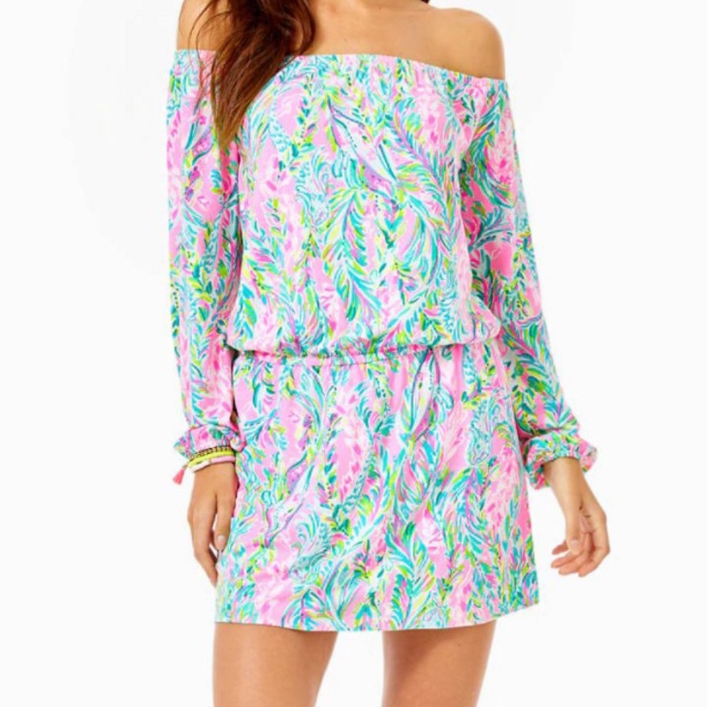 Lilly Pulitzer Lana Unicorn of the Sea Romper